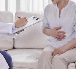 치료 시 구역질 증상이 심하신 경우